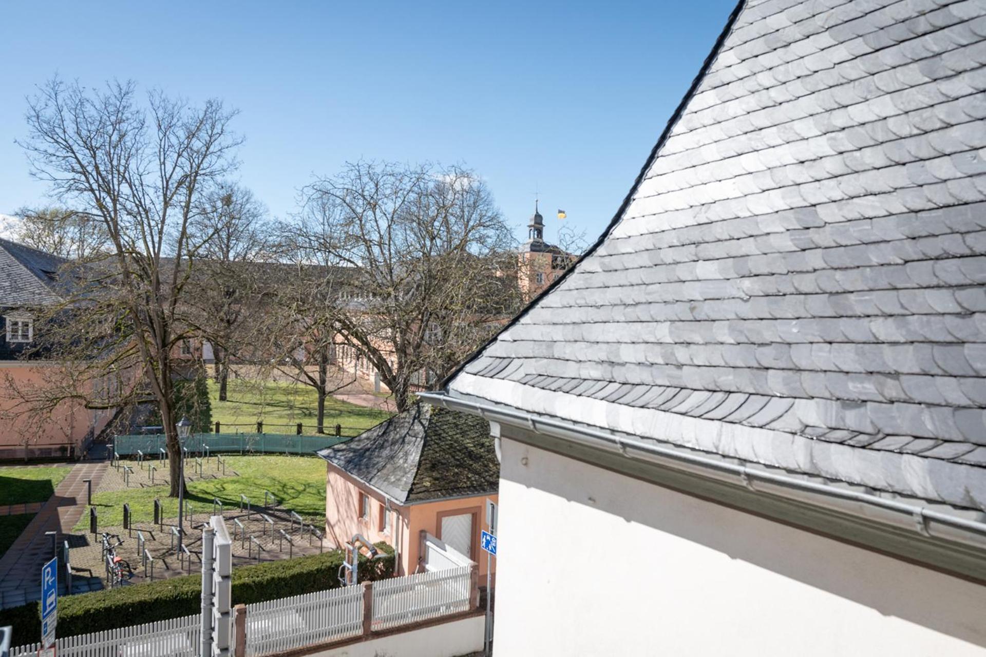 Gaestehaus Am Schloss Schwetzingen Esterno foto