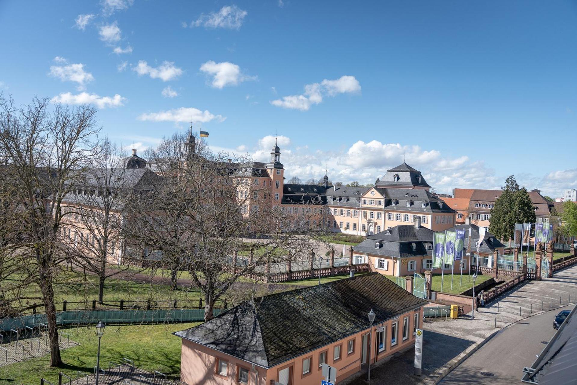 Gaestehaus Am Schloss Schwetzingen Esterno foto